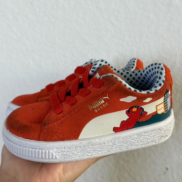 Puma Suede x Sesame Street 50 ELMO Limited Edition - 4C - Picture 5 of 6